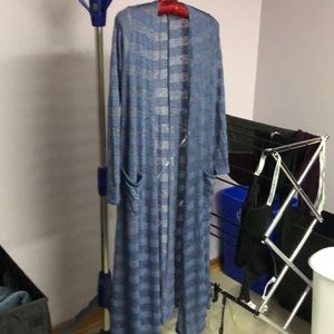 Lu la row blue sweater size XS